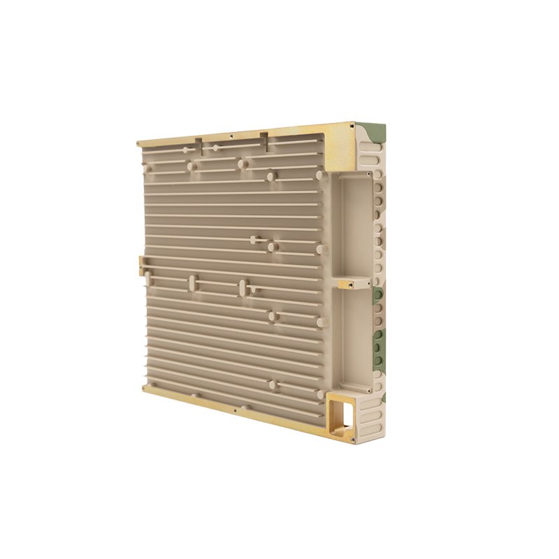 After CNC processing and conductive oxidation, it can be used in the communication industry, such as radiators